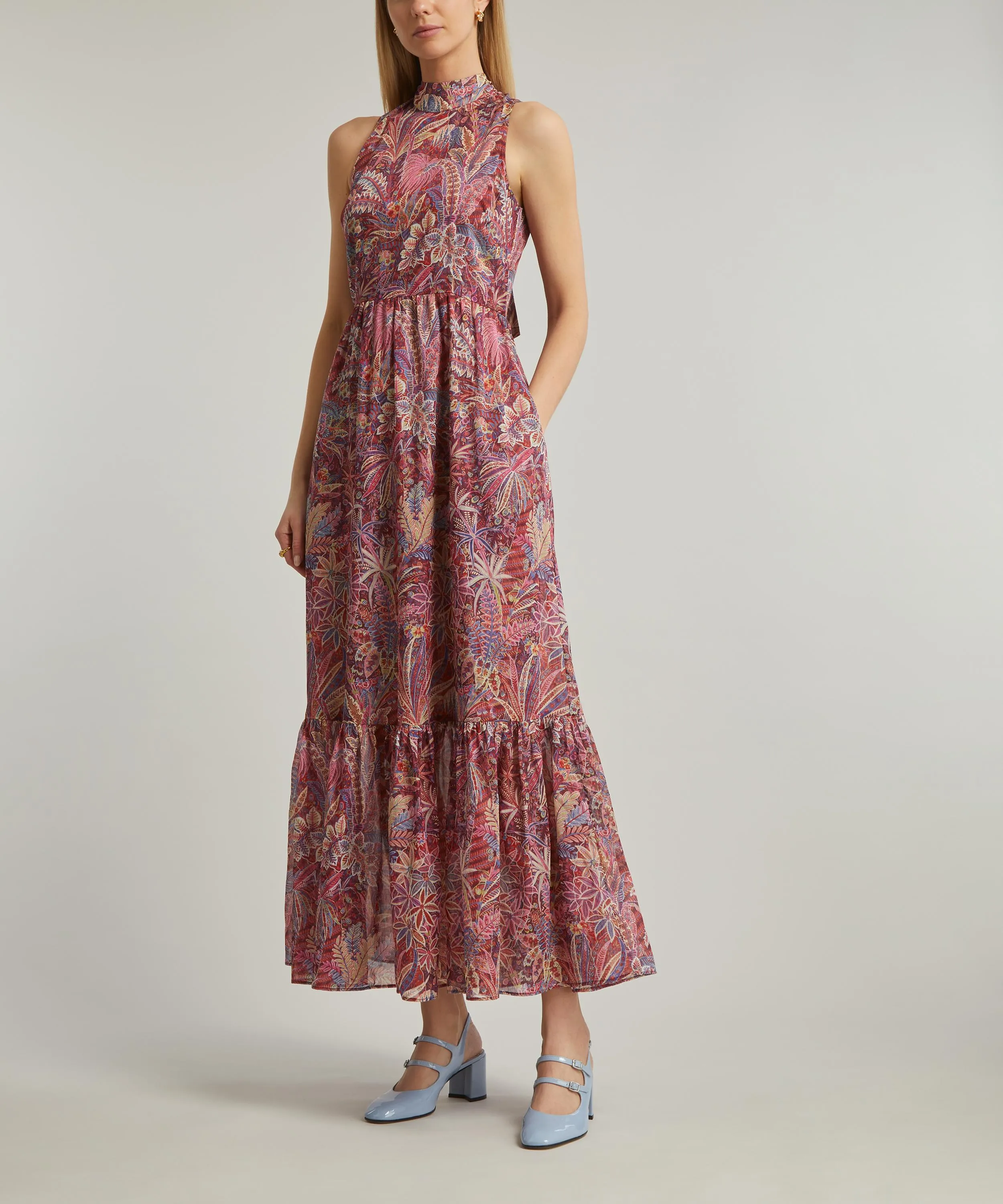 Adelphi Voyage Sheer Cotton Chiffon Veranda Dress