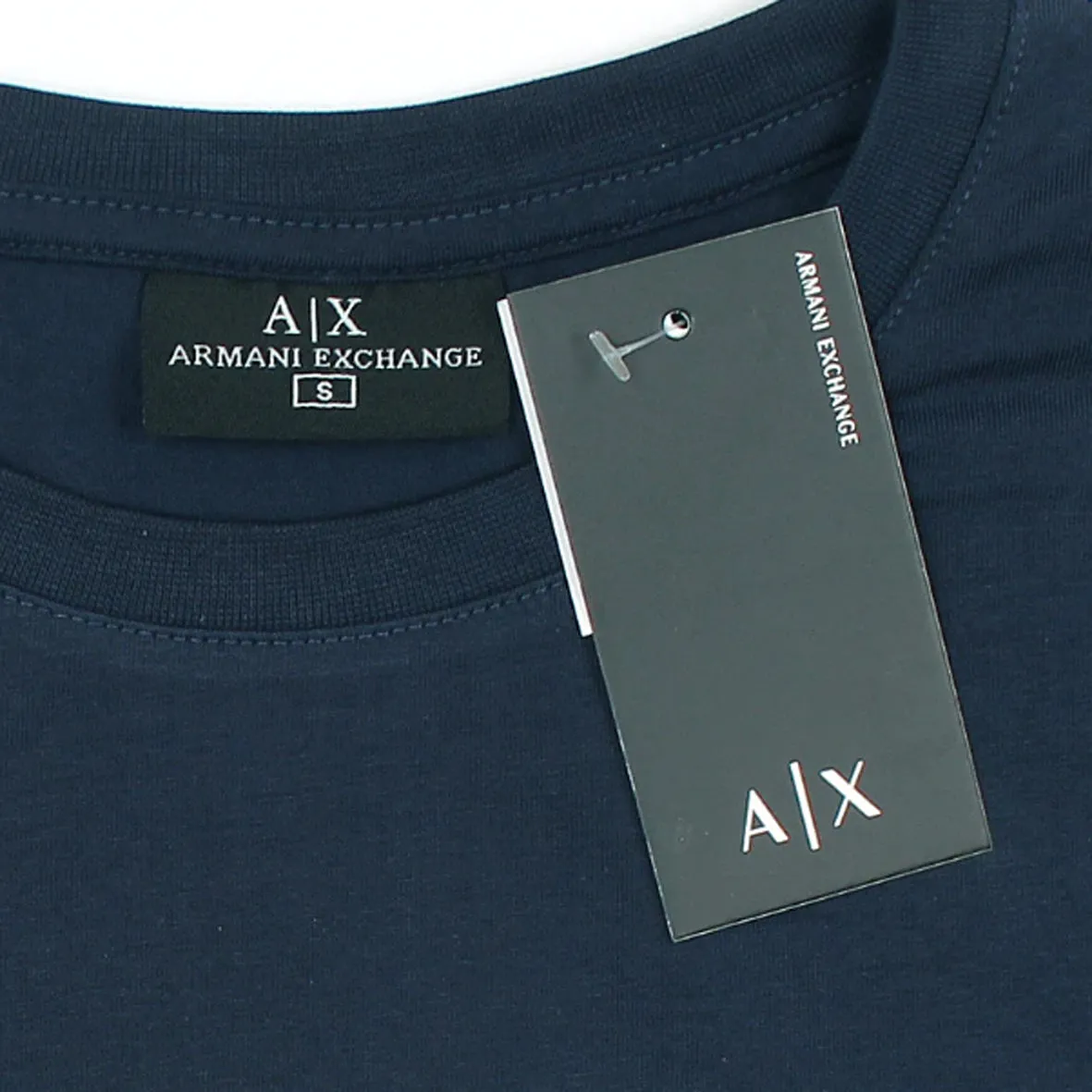 AX - Men 'Navy' World Design Printed T-Shirt AX872