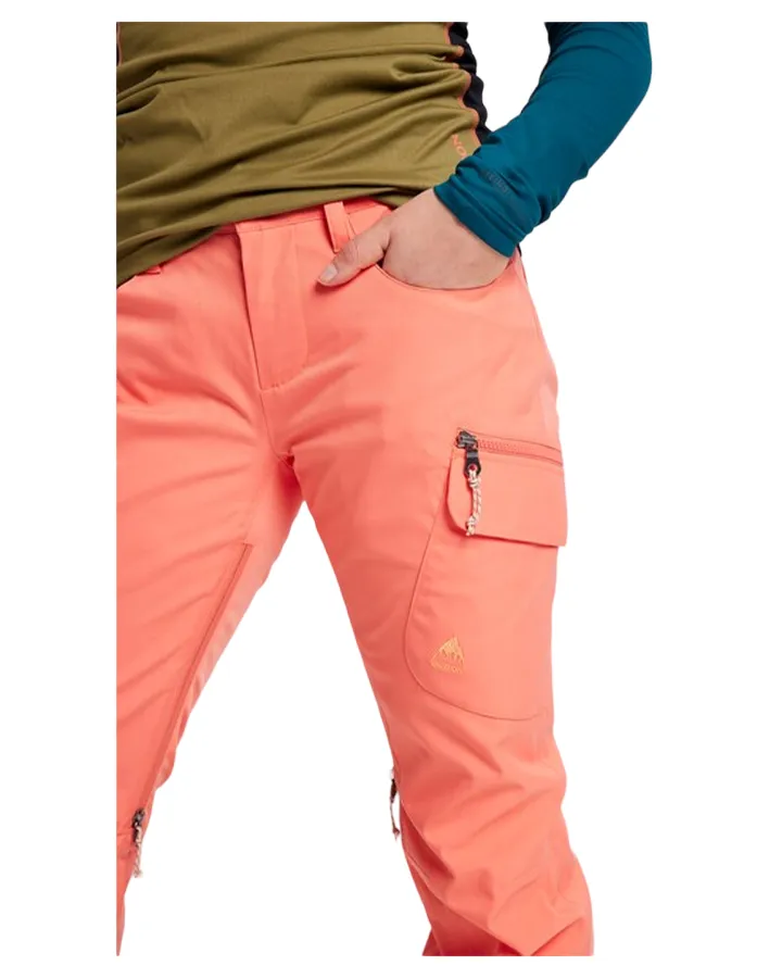 Burton Gloria Womens Insulated Pant - Persimmon - 2022 (L)