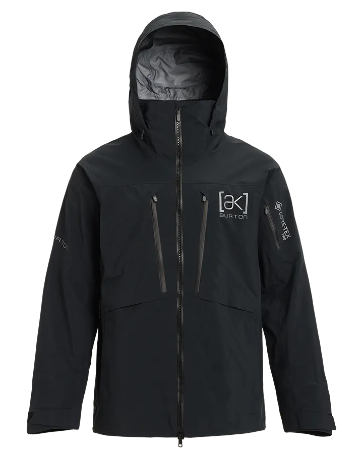 Burton Mens [ak]® Hover Gore-Tex Pro 3L Jacket - True Black - 2023