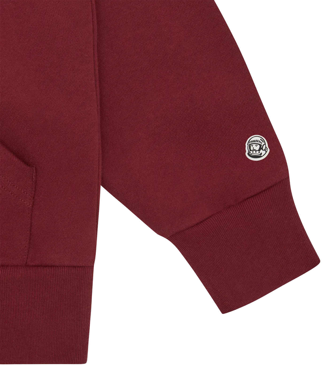 CREST LOGO POPOVER - BURGUNDY