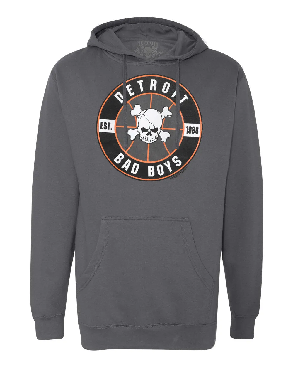 Detroit Bad Boys Hoodie Grey Circle