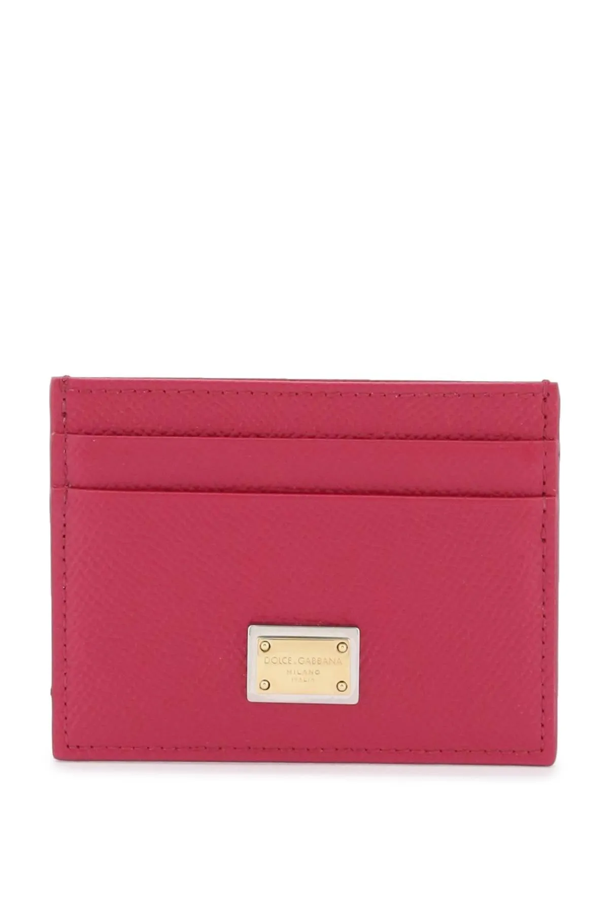 Dolce & gabbana dauphine leather card holder