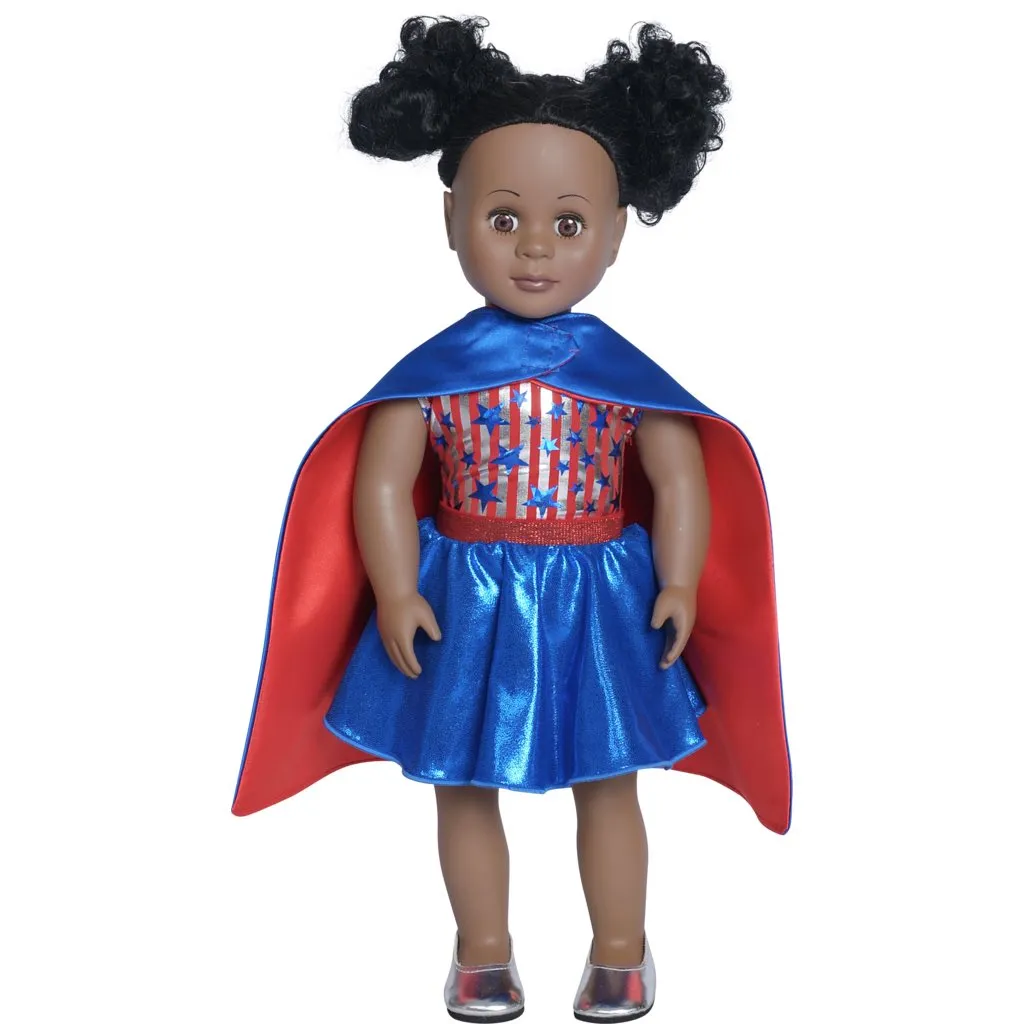 Doll Superhero Cape Set