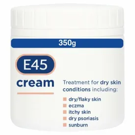 E45 Moisturising Cream 350g (N)