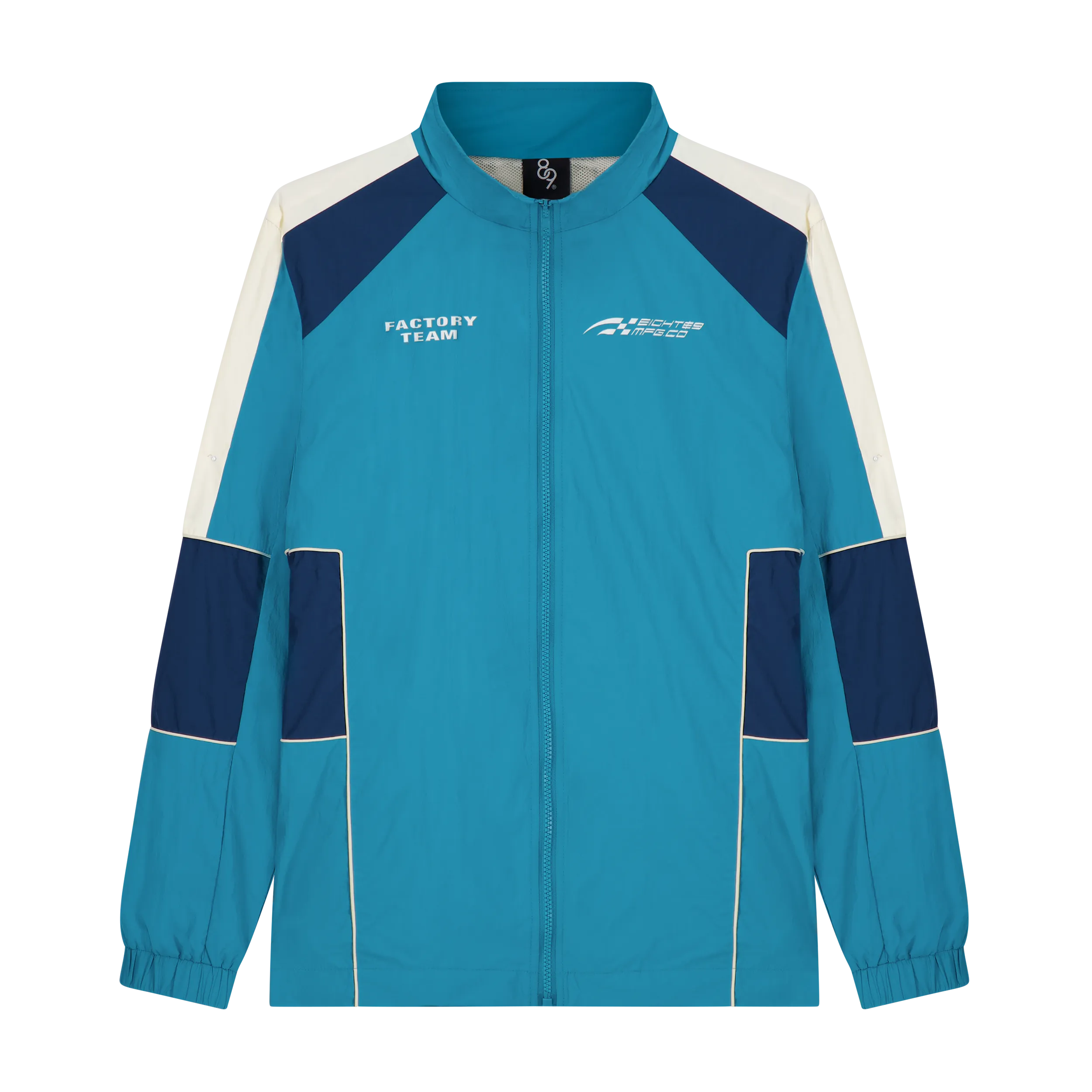 Factory Team Dark Teal Nylon Jacket