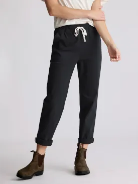 Free Fly Women's Pacifica Twill Pant in Black Sand