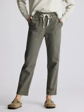 Free Fly Women's Pacifica Twill Pant in Smokey Olive