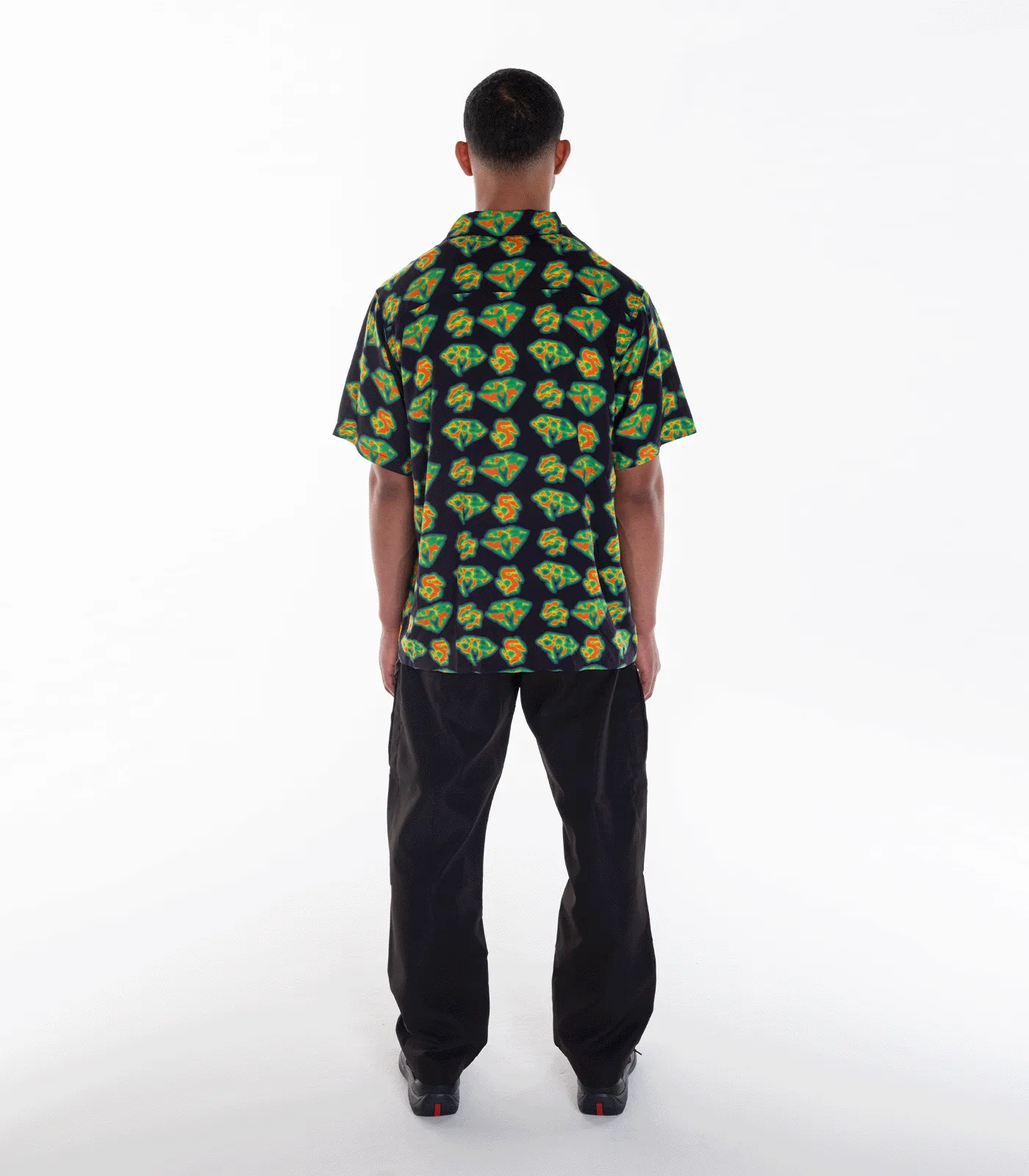 HEAT MAP CAMP COLLAR SHIRT - MULTI