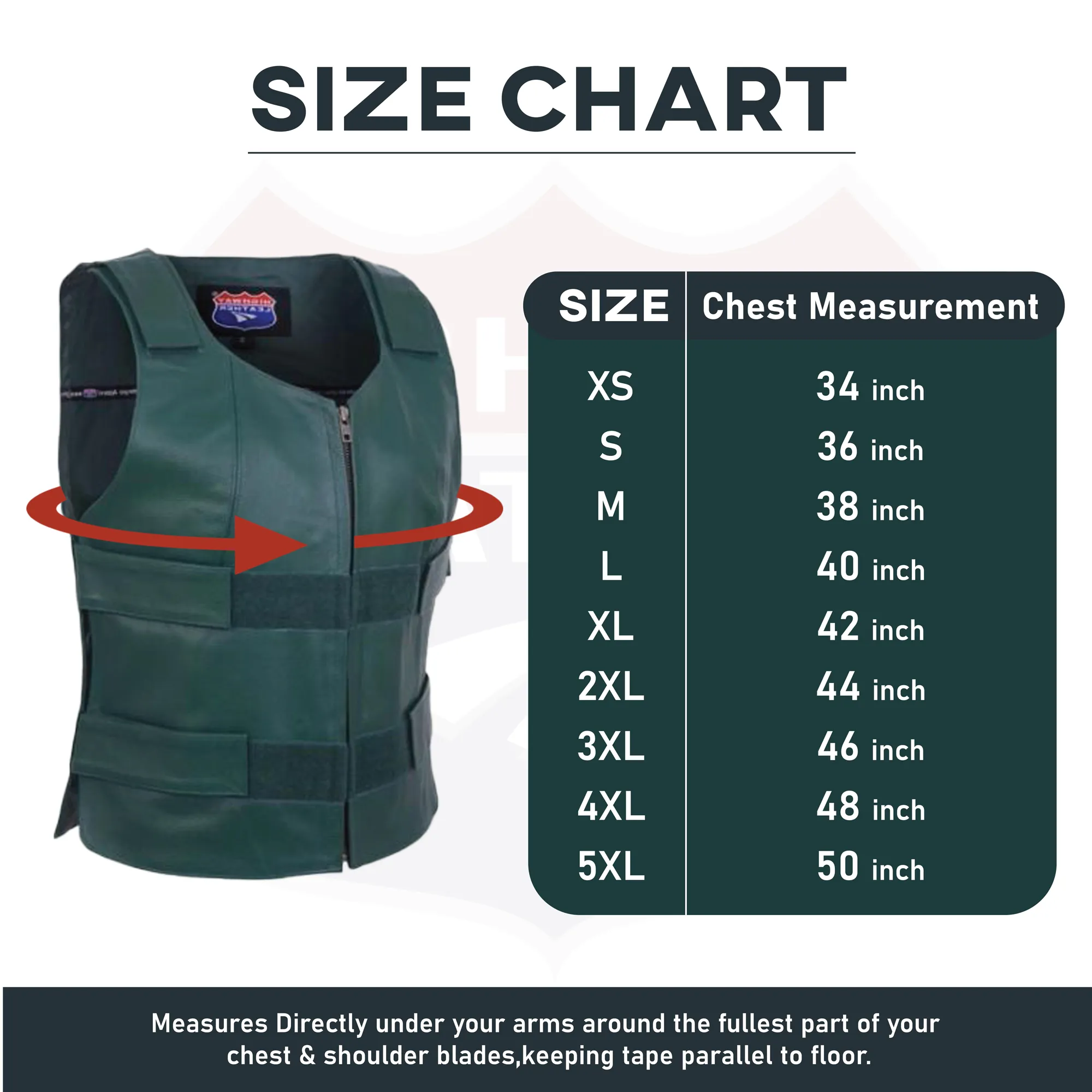 HL14945Hunter H-GREEN Green Emerald Green Women Bullet Proof style Leather Motorcycle Vest for SOA bikers Club