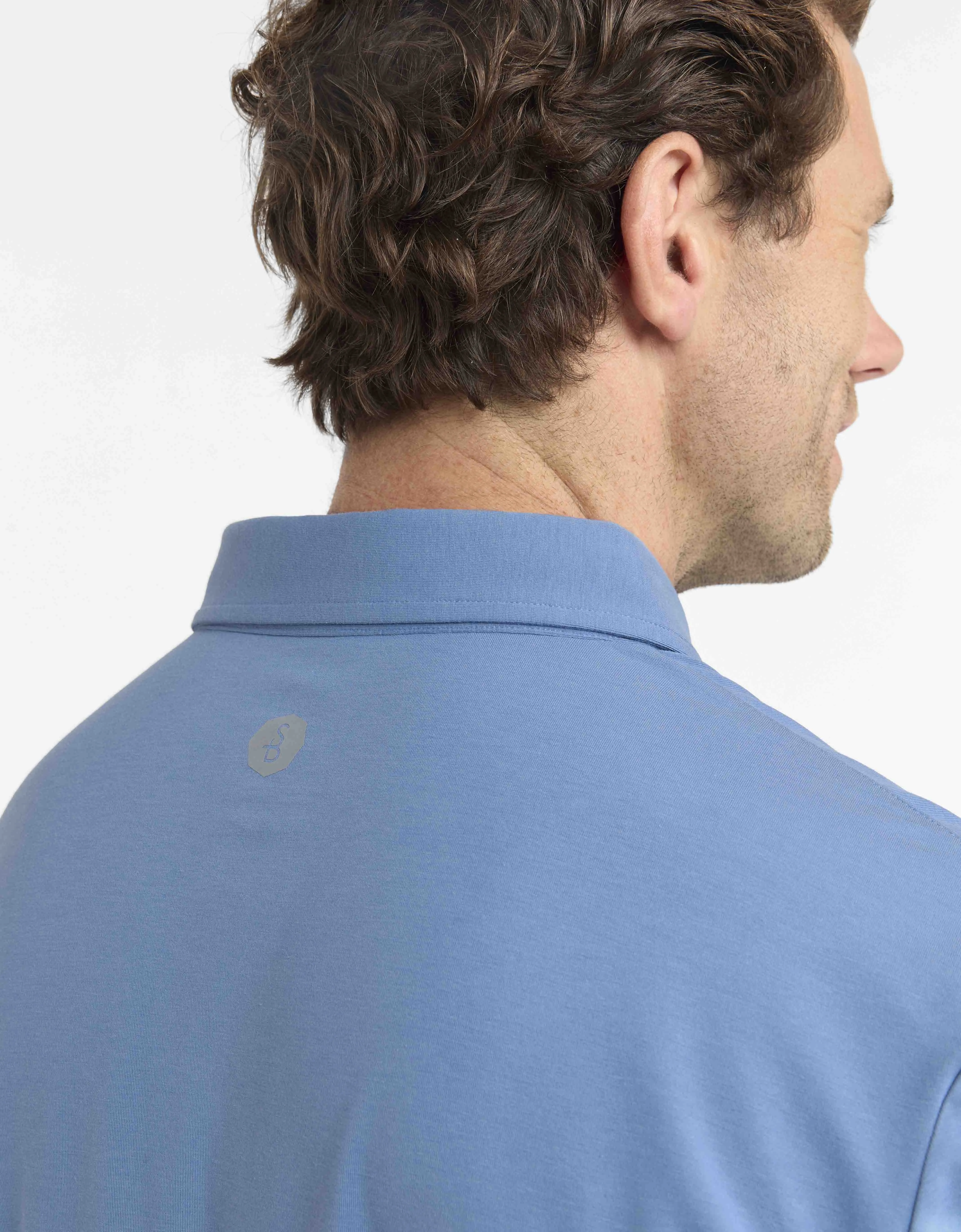 Long Sleeve Polo Shirt UPF50  Sensitive Collection