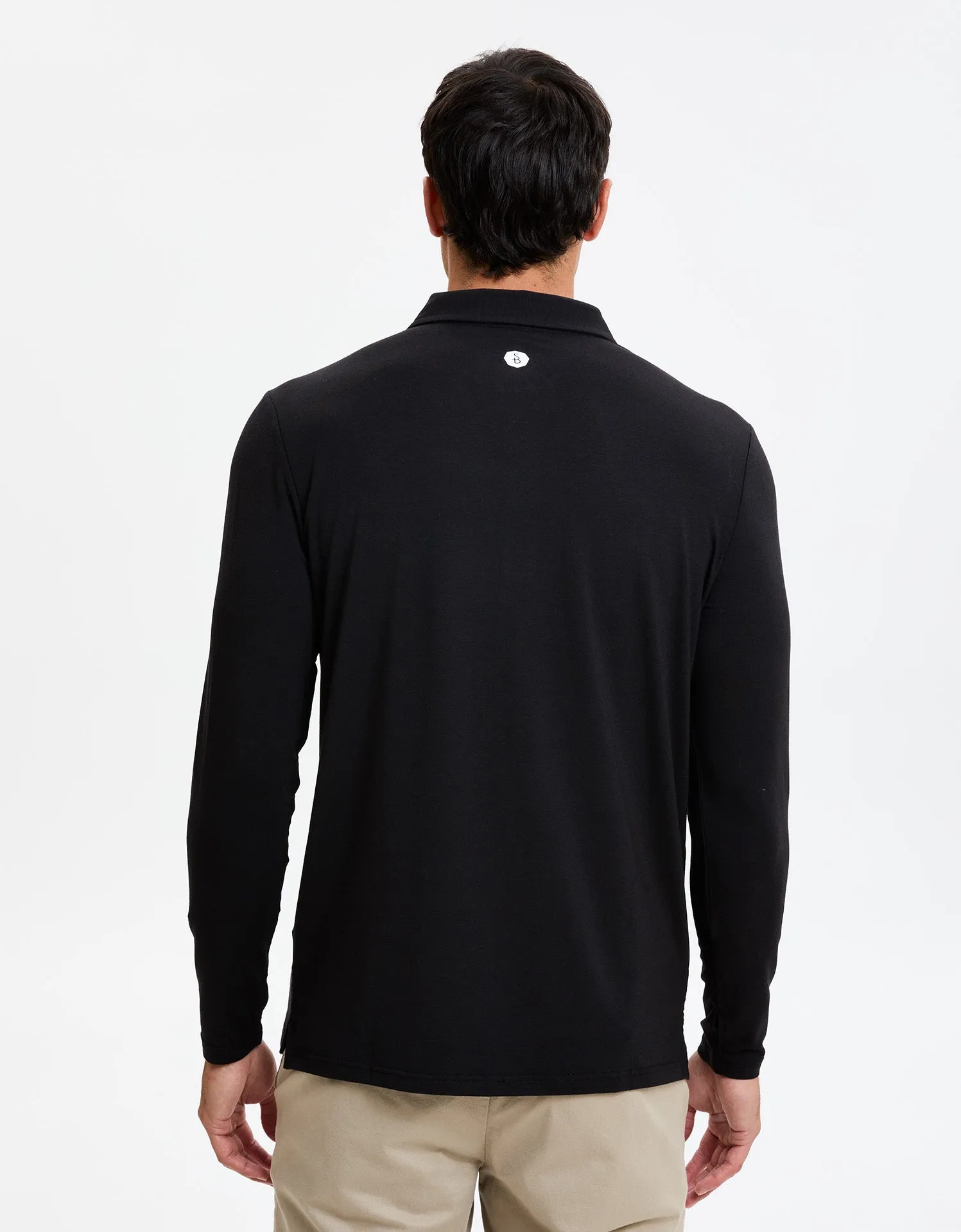 Long Sleeve Polo Shirt UPF50  Sensitive Collection