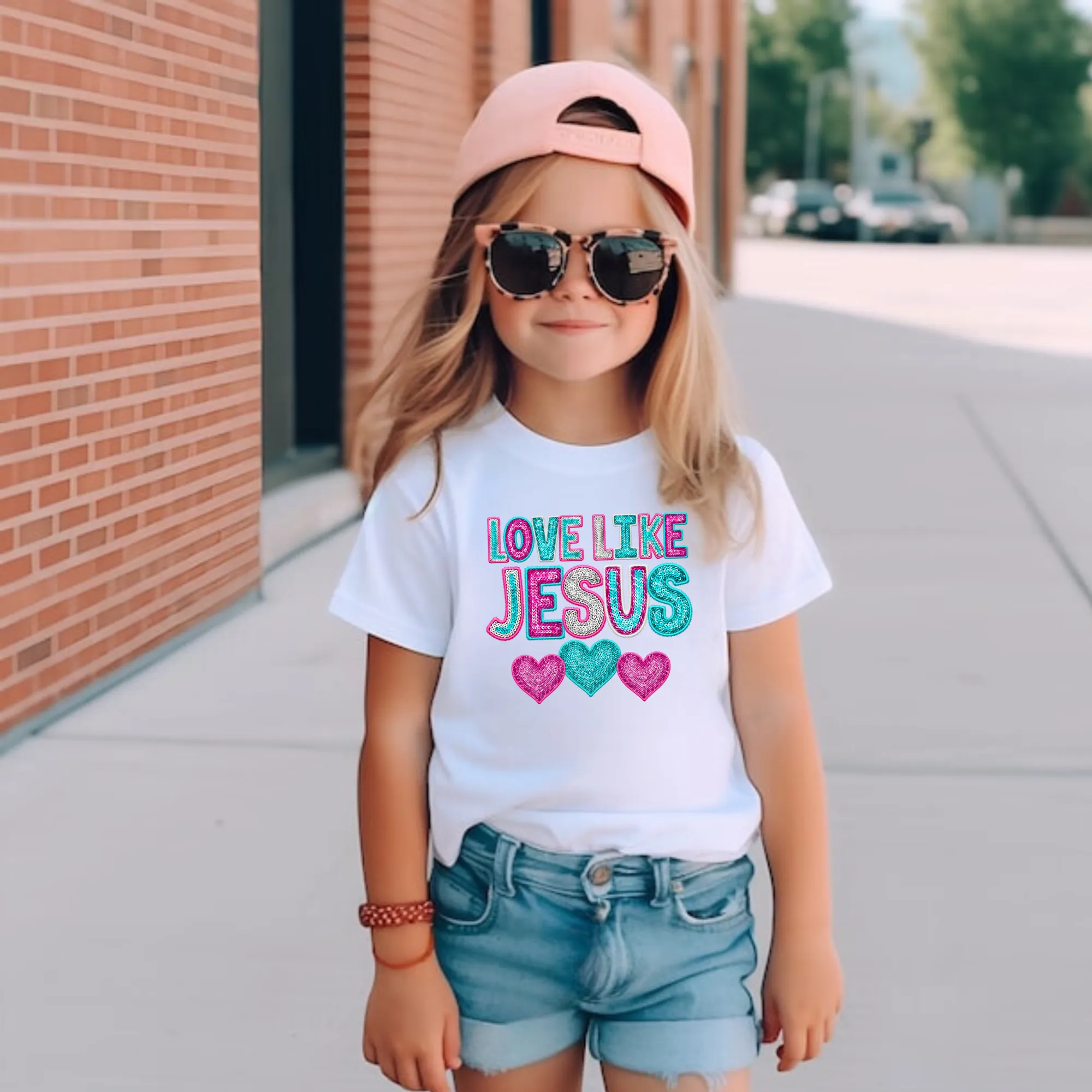 Love Like Jesus | Christian Shirt for Kids