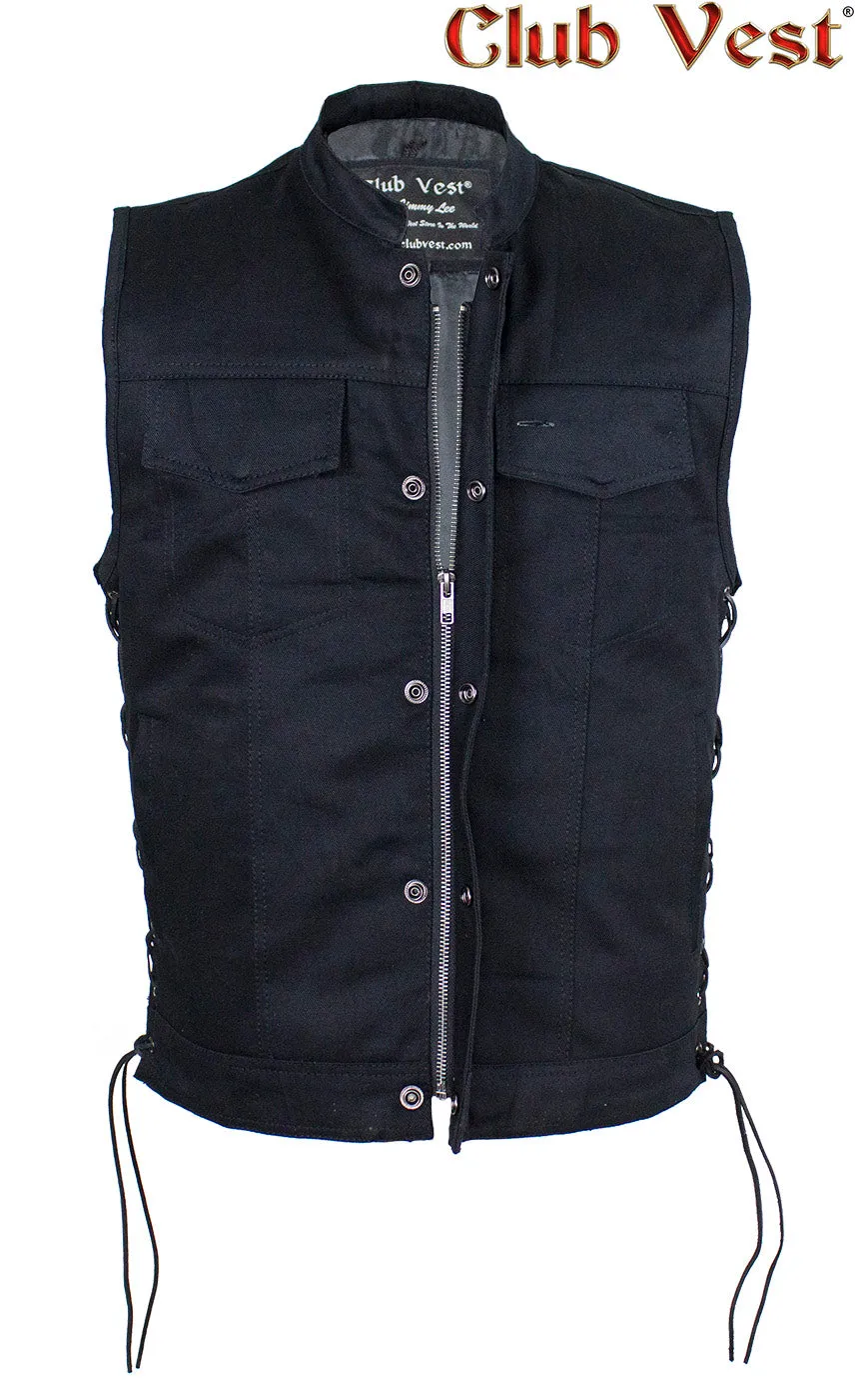 Men's Denim Gun Pocket Vest by Club Vest