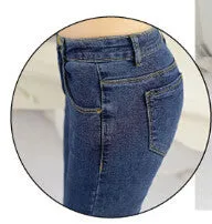 NEW fashion brand women skinny pencil jeans denim elastic pants washing color good quality woman casual jean pants