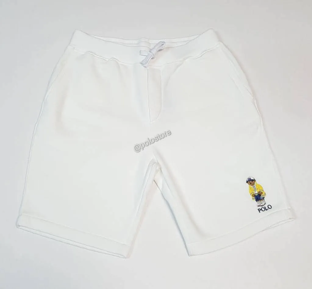 Nwt Polo Ralph Lauren White CP-93 Teddy Bear Shorts