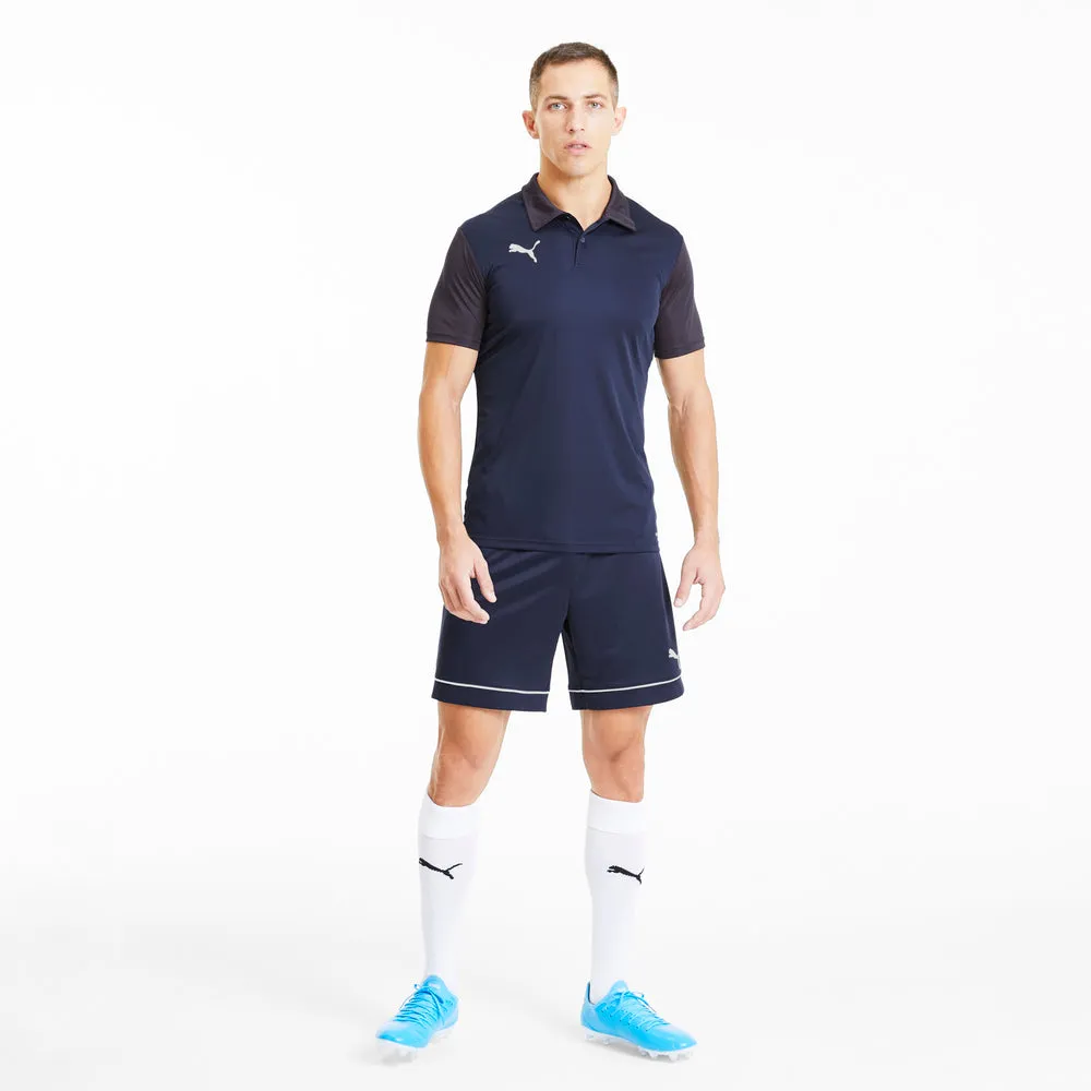 PUMA GOAL SIDELINE MEN'S POLO NAVY