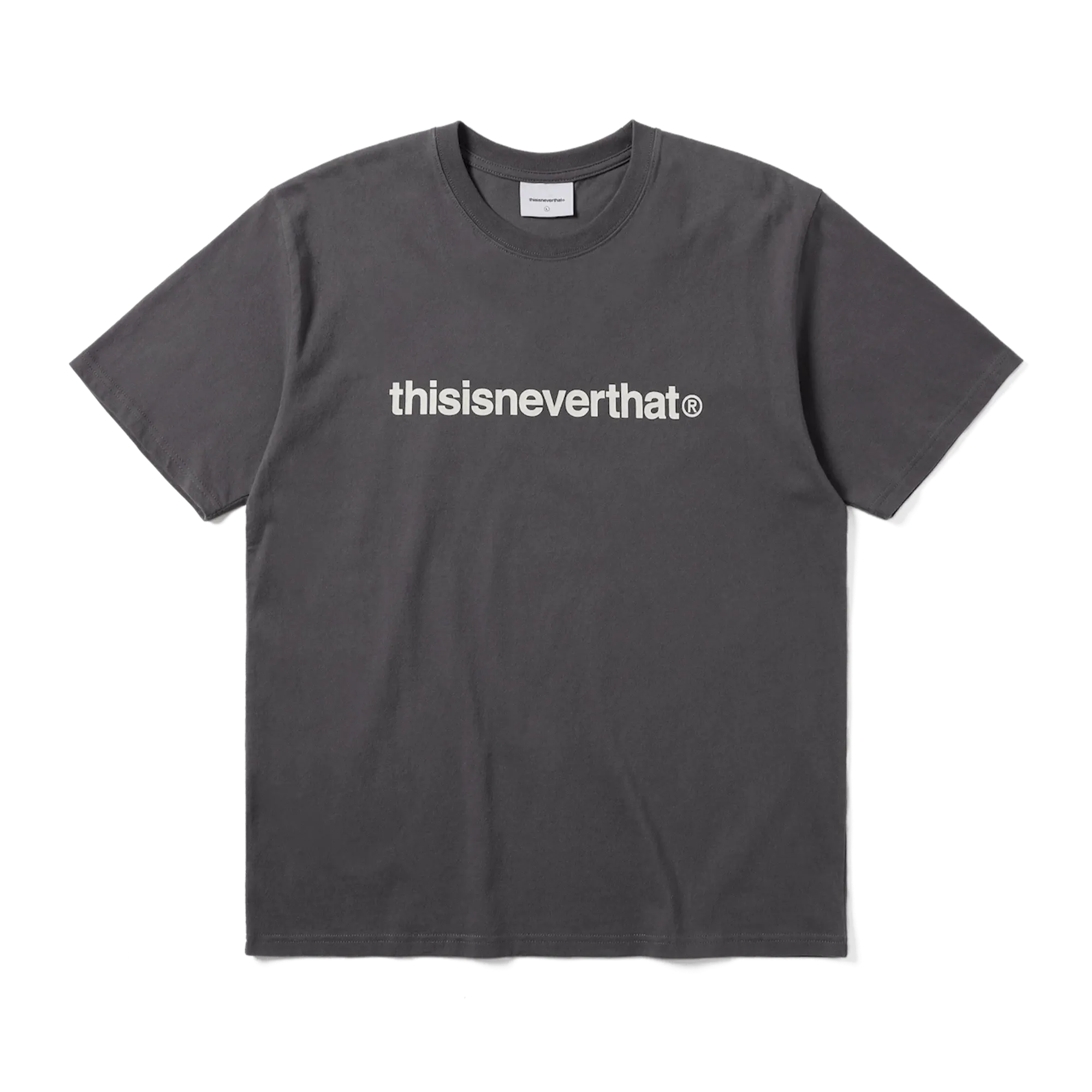 T-Logo Tee Dark Grey / THIS IS NEVER THAT