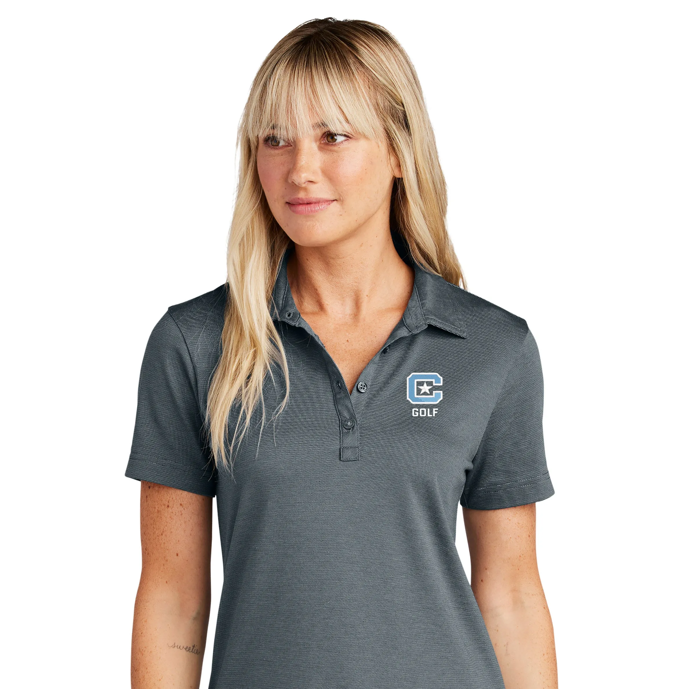 The Citadel, C Star,  Club Sport Golf, TravisMathew Ladies Sunnyvale Polo Shirt