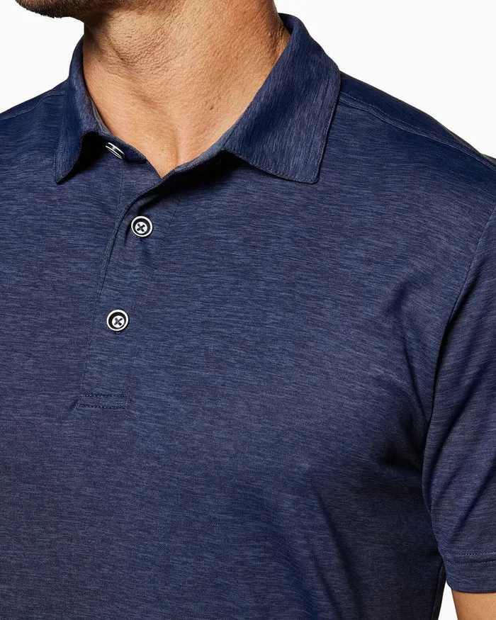 Toes On The Nose Lido | Performance Polo in Dark Navy