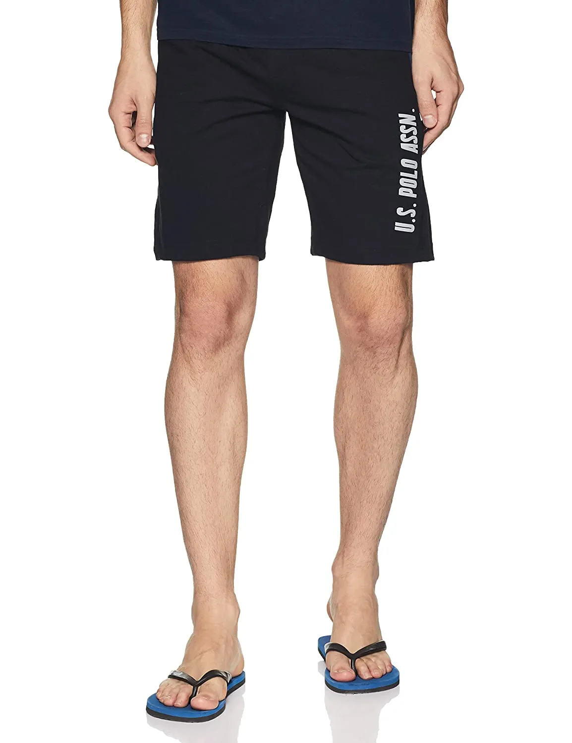 US Polo Assn. Men's Sleepwear Shorts Black