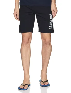 US Polo Assn. Men's Sleepwear Shorts Black