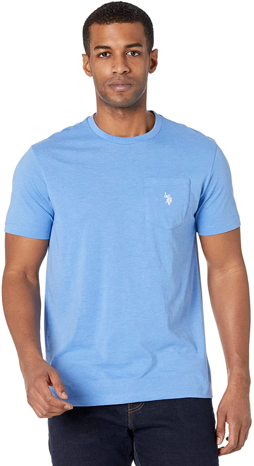 U.S. Polo Assn. Men's Solid Crew Neck Short Sleeve Pocket T-Shirt