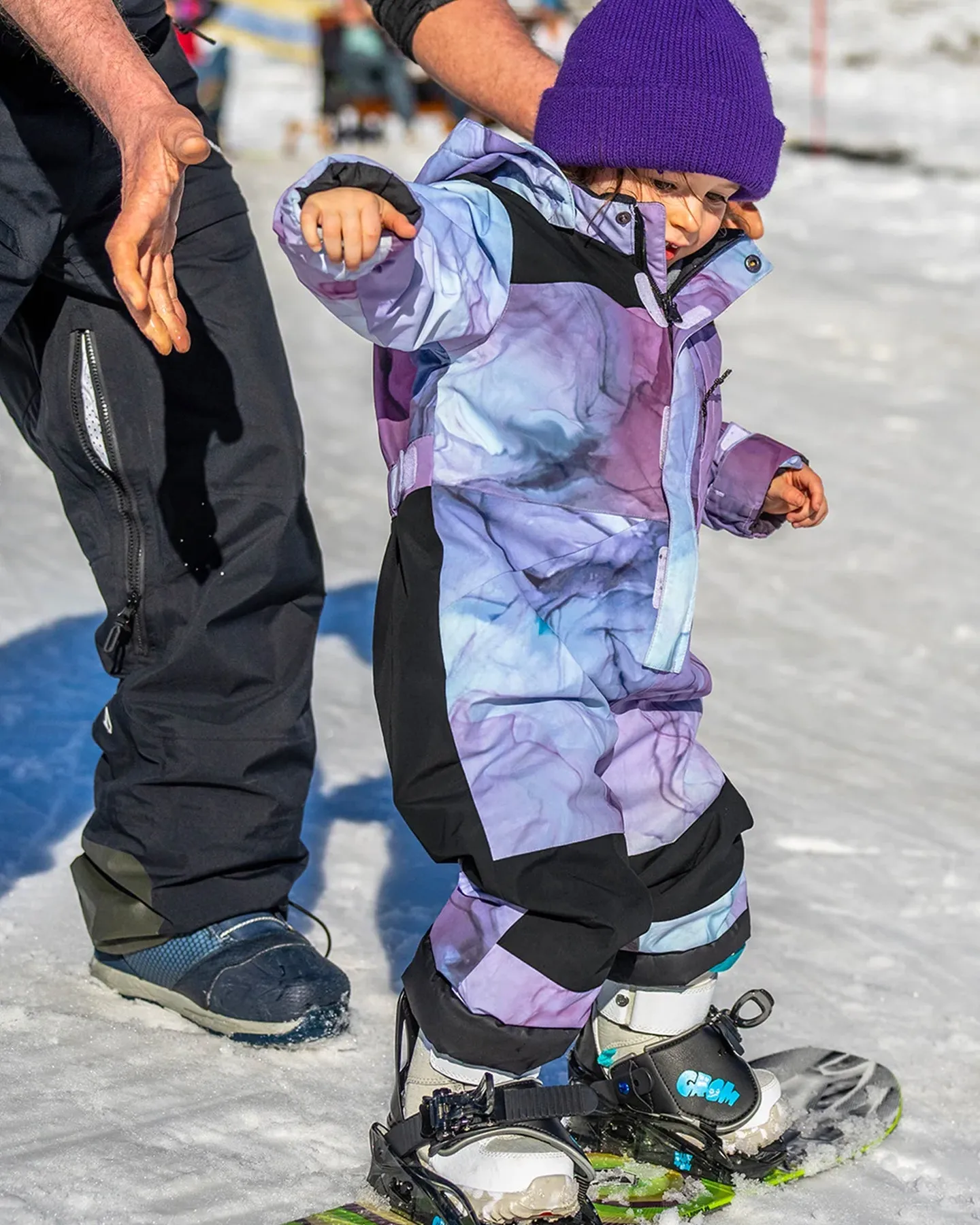 Volcom Volcom Toddler One Piece - Glacier Ice